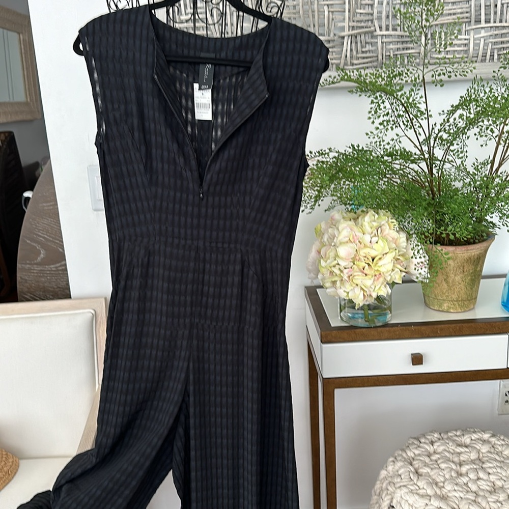 NWT ZERO + MARIA CORNEJO Zowie "Plaid" Jumpsuit